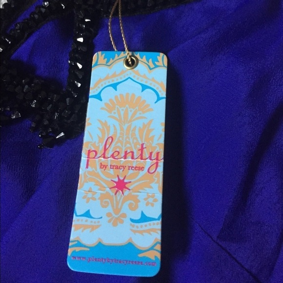 Dressy sequin neckline swing racerback top tank L - Picture 5 of 9